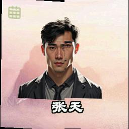 张天